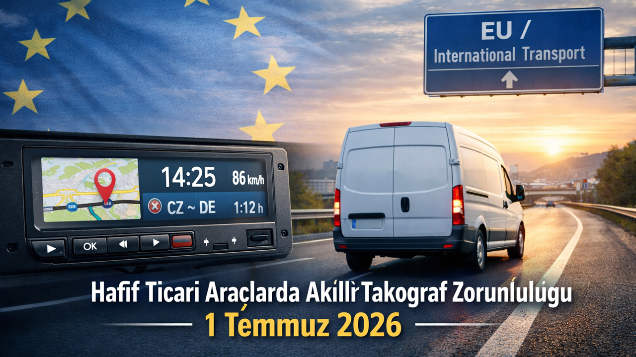 AB Akıllı Takograf Zorunluluğunu Genişletiyor