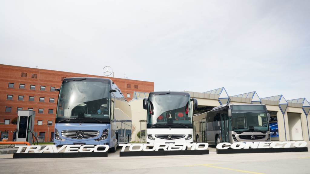 mercedes otobüs travego, conecto, tourismo 2026 yenilikleri