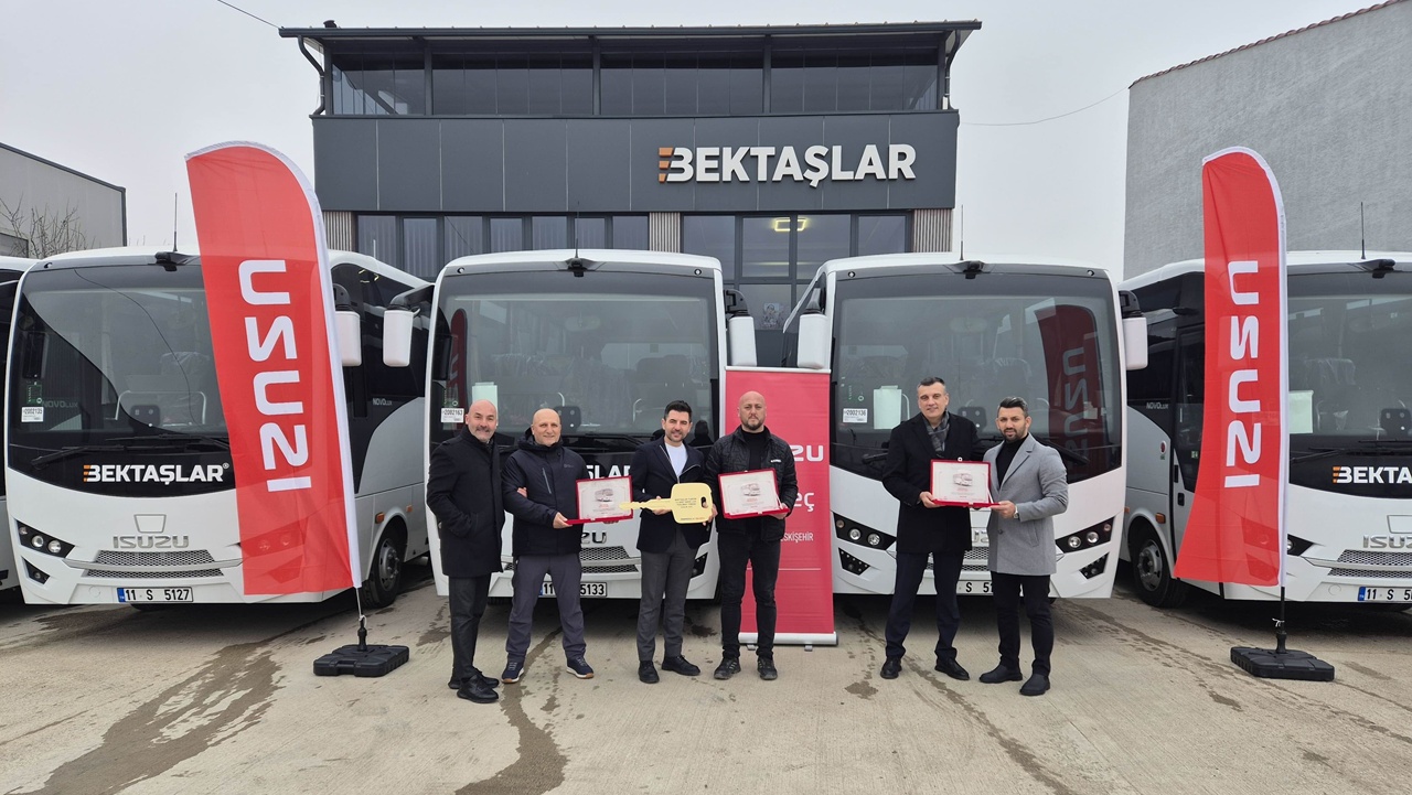 Anadolu Isuzu’dan Bektaşlar Turizm’e 20 Adet Novo Lux Teslimatı