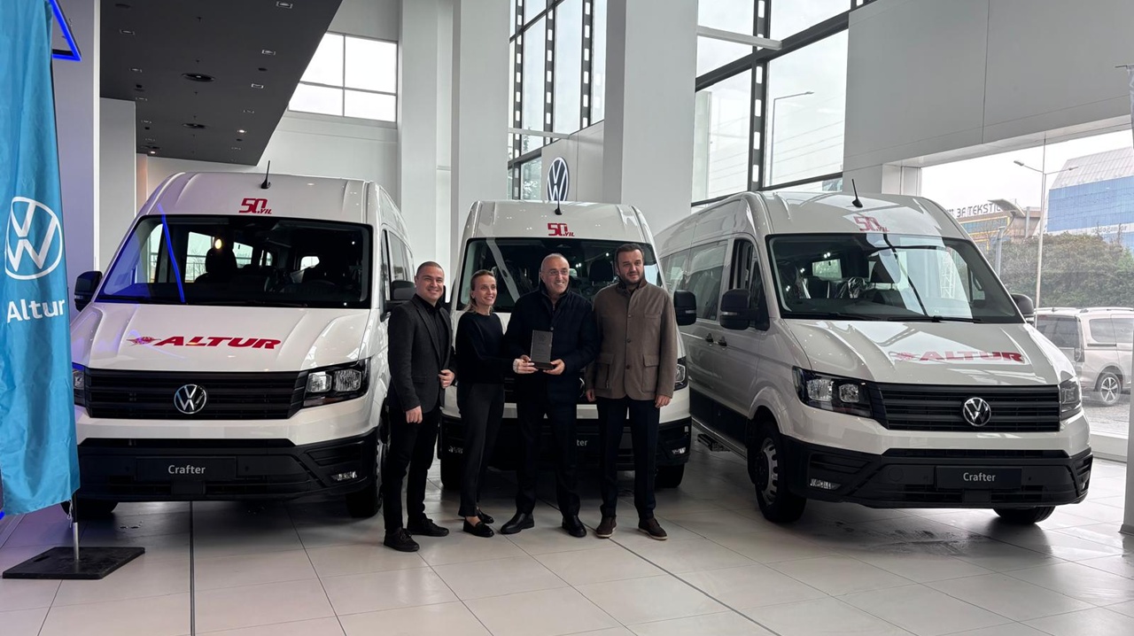 Altur Turizm Filosunu 80 Adet Volkswagen Crafter ile Yeniledi