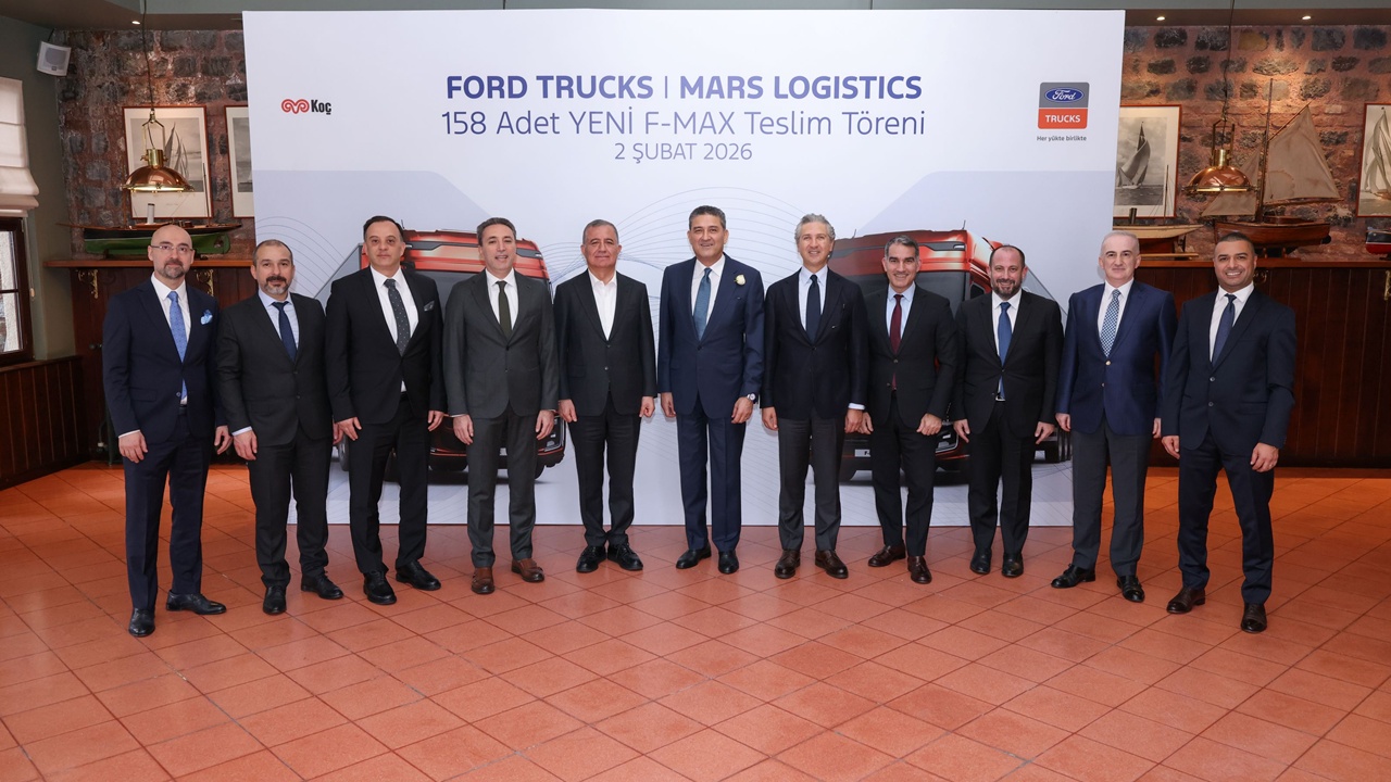 Ford Trucks’tan Mars Logistics filosuna 158 adet  Yeni F -Max