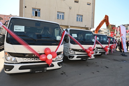 temsa batman belediyesi fuso canter teslimat