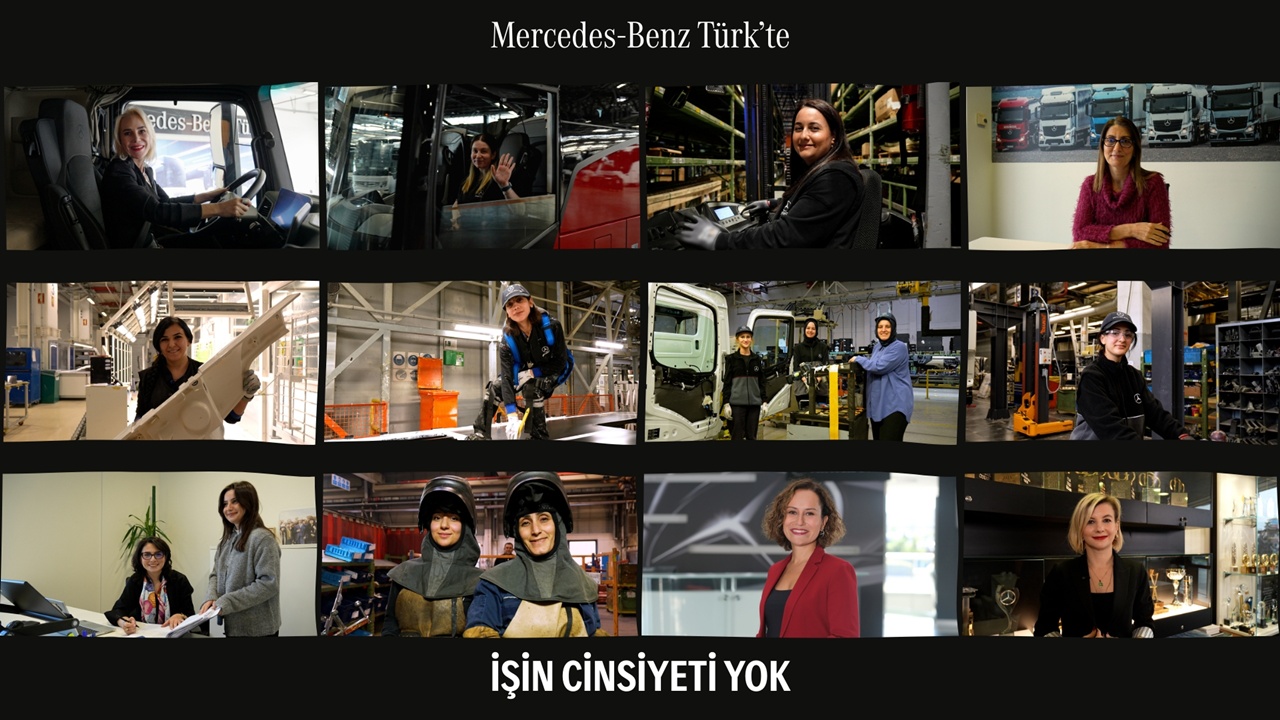 Mercedes-Benz Türk’ten  İlham Veren Kampanya: “İşin Cinsiyeti Yok”