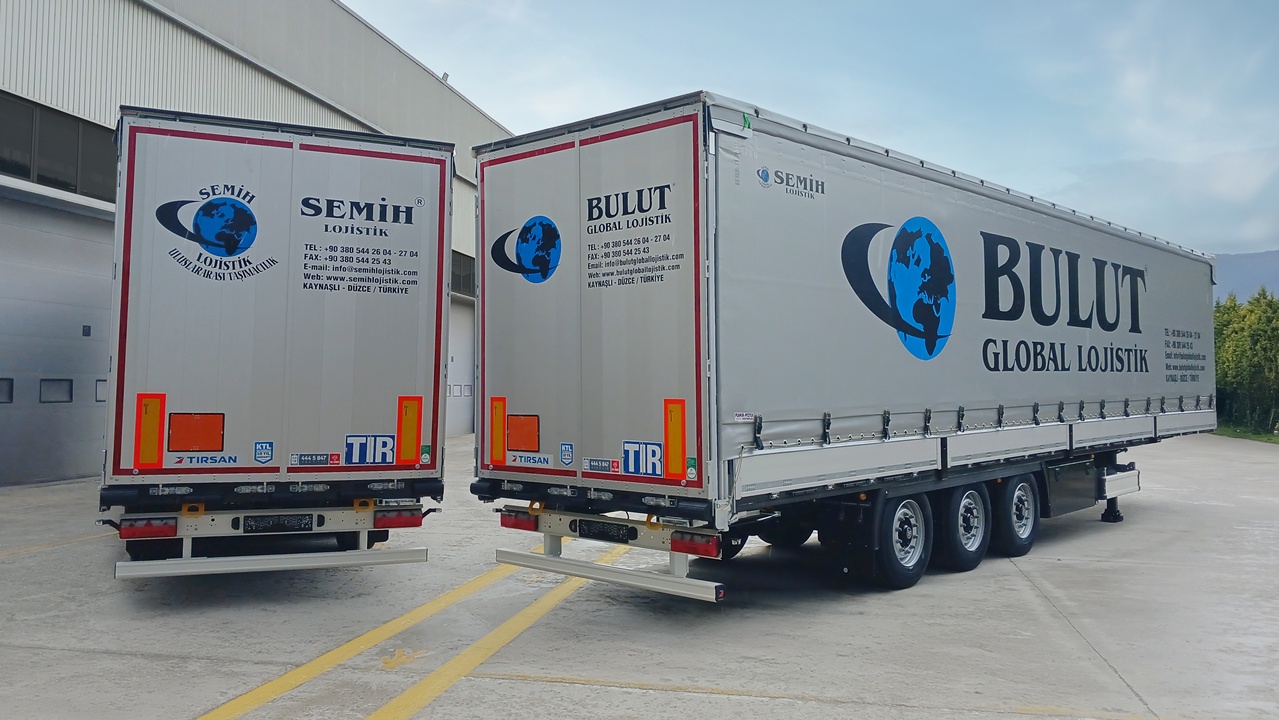 Semih Lojistik filosuna 20 Yeni Tırsan Treyler ekledi