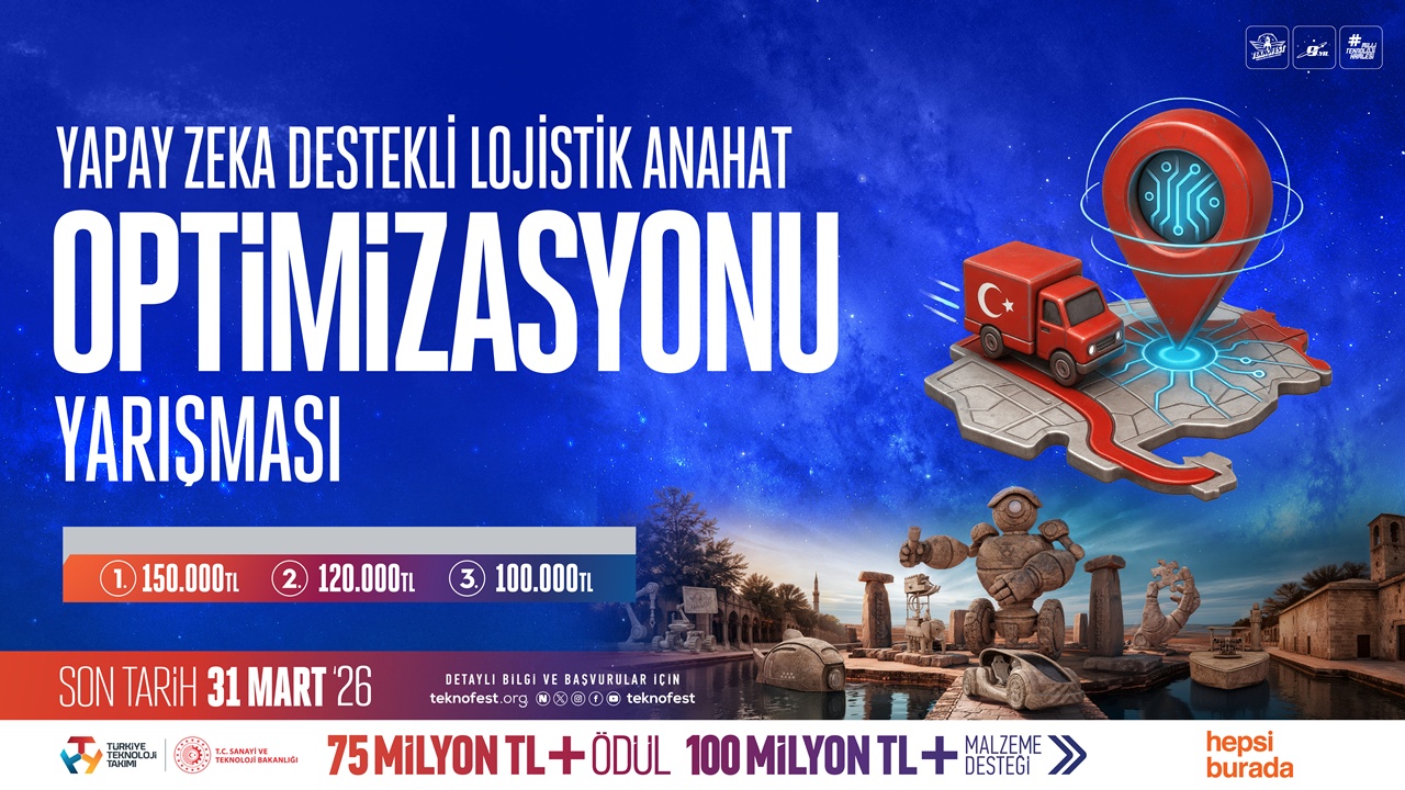 TEKNOFEST’te Lojistikte Verimlilik İçin Yenilikçi Çözümler Aranıyor