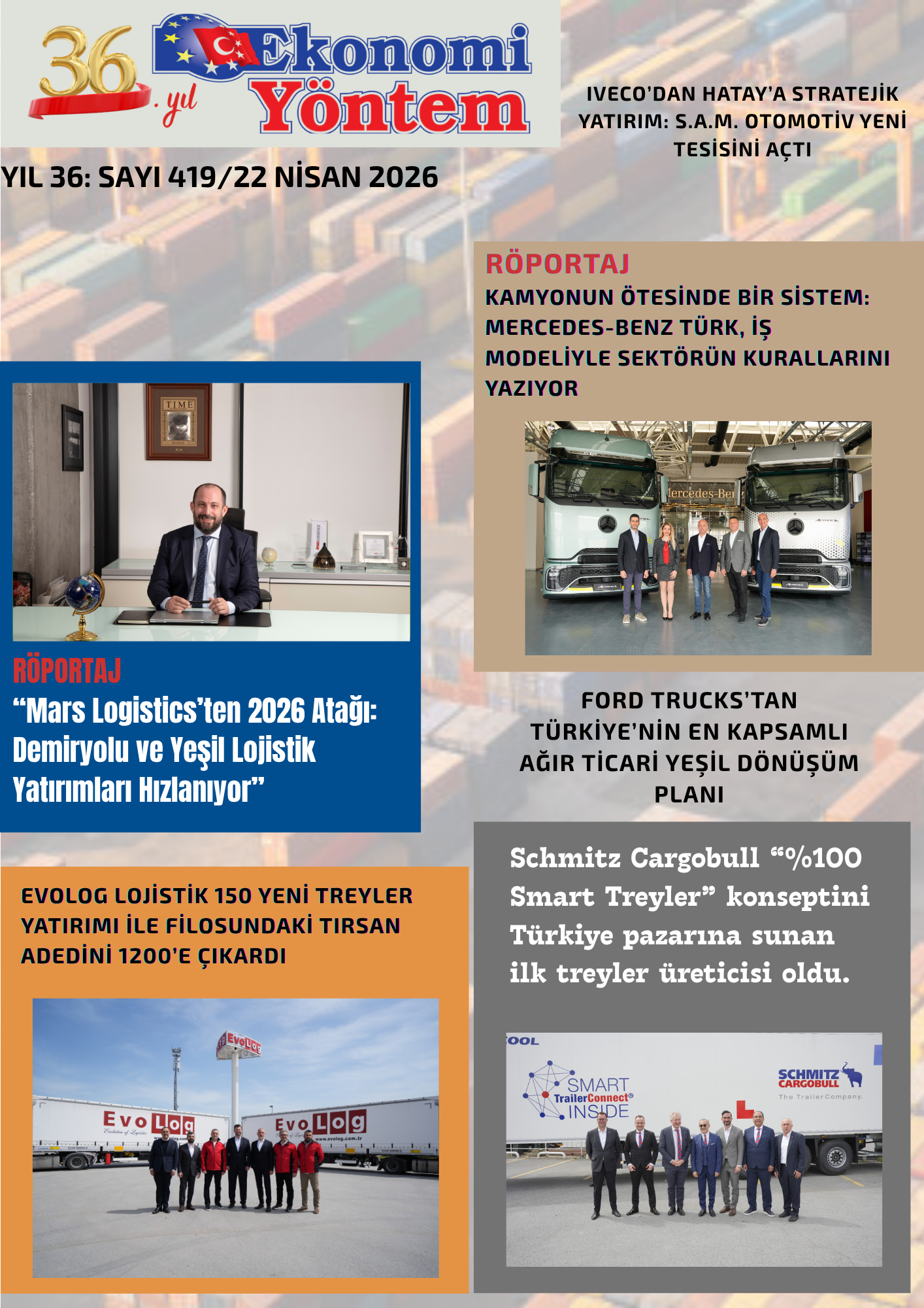 EKONOMİ YÖNTEM 22 NİSAN 2026 419. SAYI