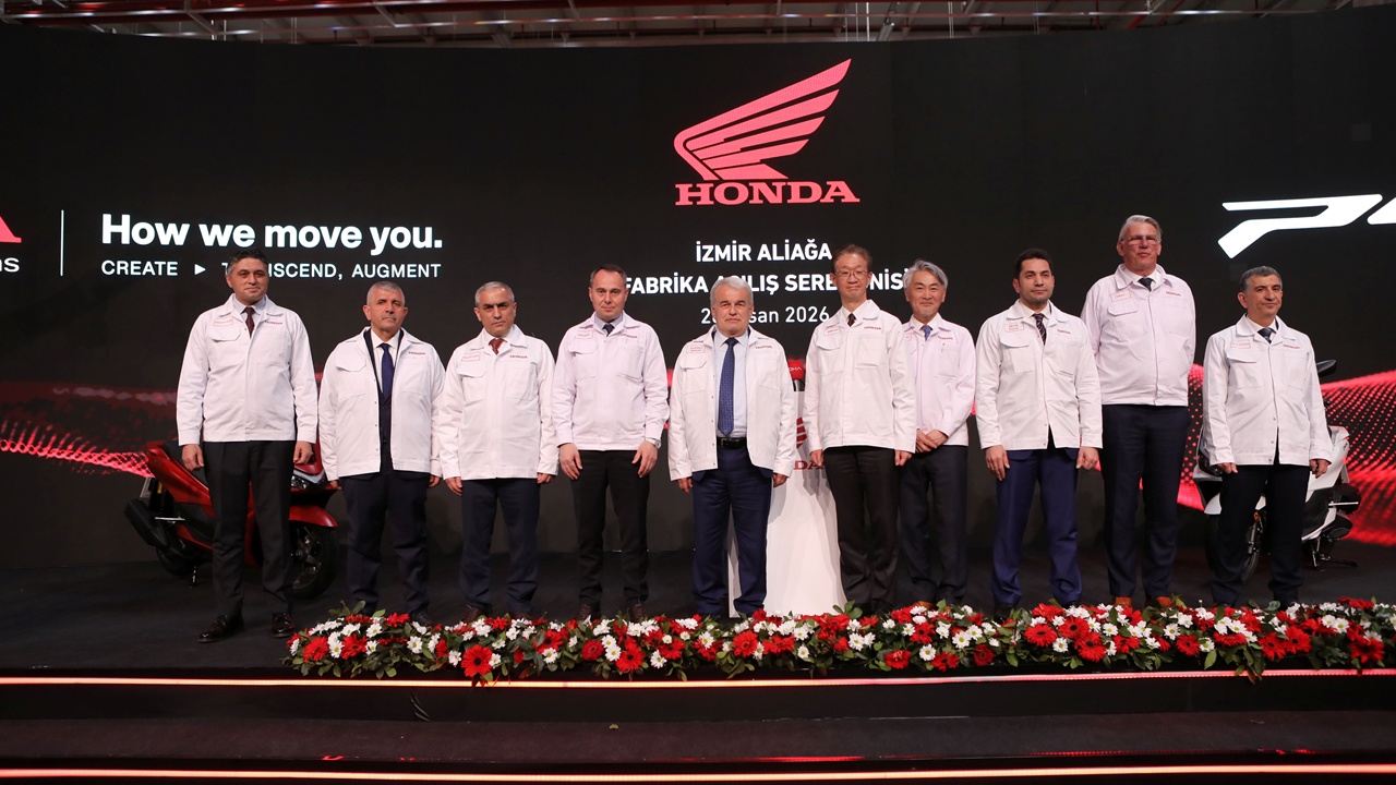 Honda Türkiye’den Stratejik yatırım: İzmir Aliağa’da Motosiklet Fabrikası Açıldı