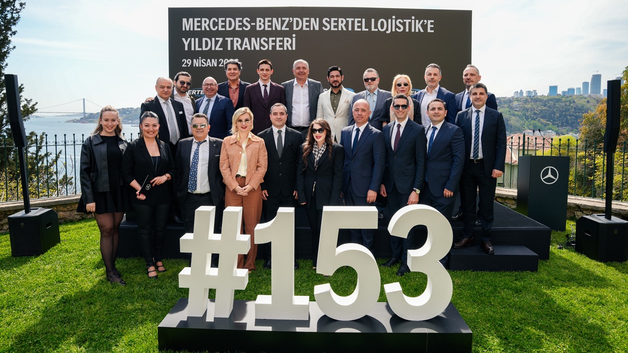 Sertel Grup Lojistik, Araç Filosunu 153 Adet Mercedes-Benz Actros ve Atego ile Genişletti