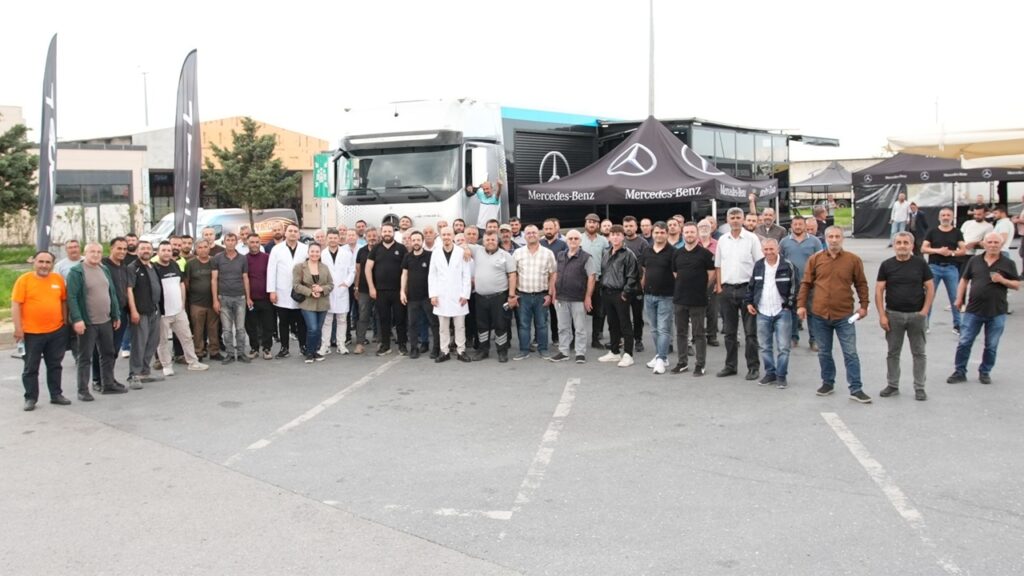 sağlık bakım tırı uzun yol şoförleri