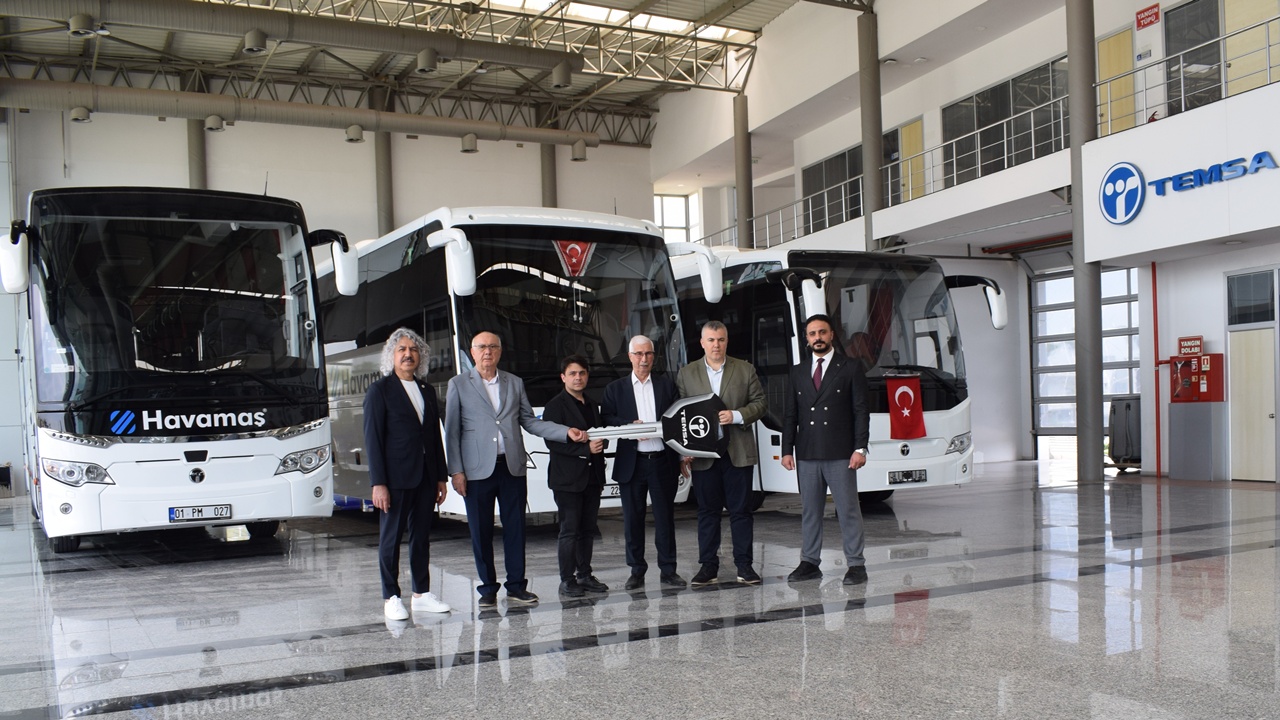 TEMSA’dan Havamaş’a 8 yeni otobüs teslimatı