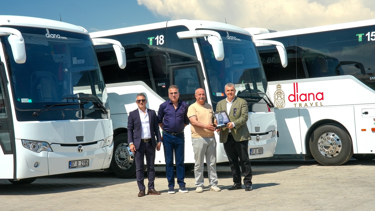 Temsa’dan Diana Travel’a  9 adet Safir Teslimatı