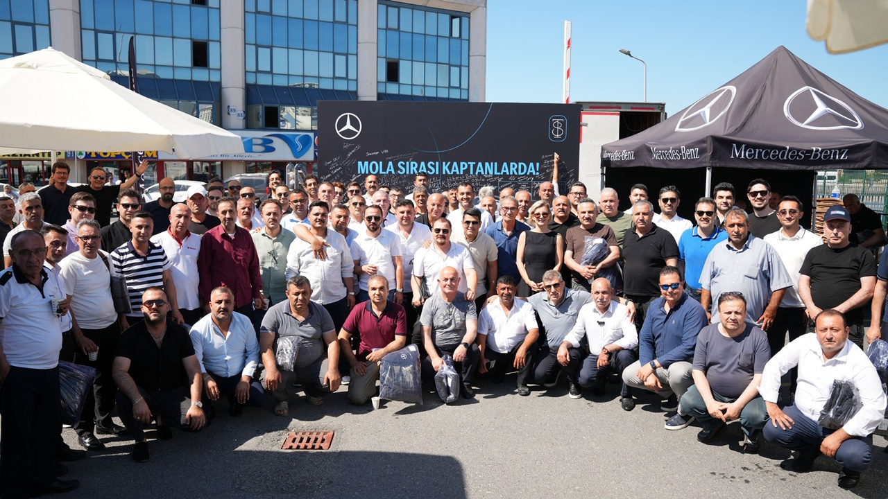 Mercedes-Benz Türk’ün Sağlık Bakım Tırı   Bu Kez Otobüs Kaptanları İçin Yola Çıktı