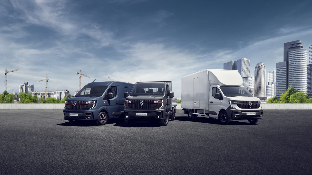Renault Trucks Türkiye, Master Red EDITION ile profesyonel çözümlerini hafif ticari araçlara taşıyor