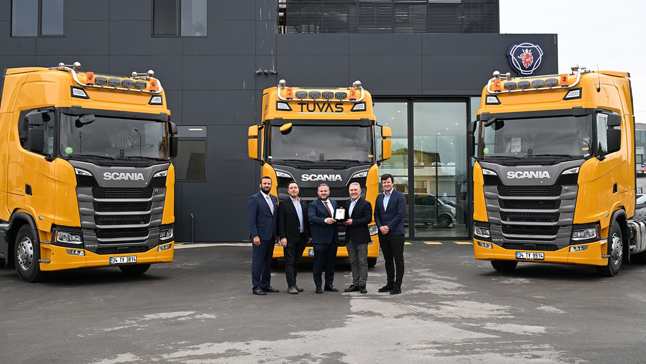 Tuvas Global Lojistik’in Tercihi Scania Oldu