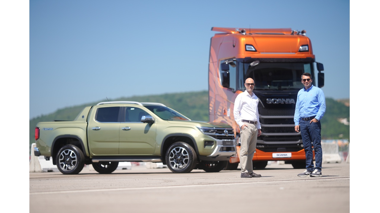 Scania ve Volkswagen Ticari Araç Test Sürüş Etkinliğinde Bir Araya Geldi