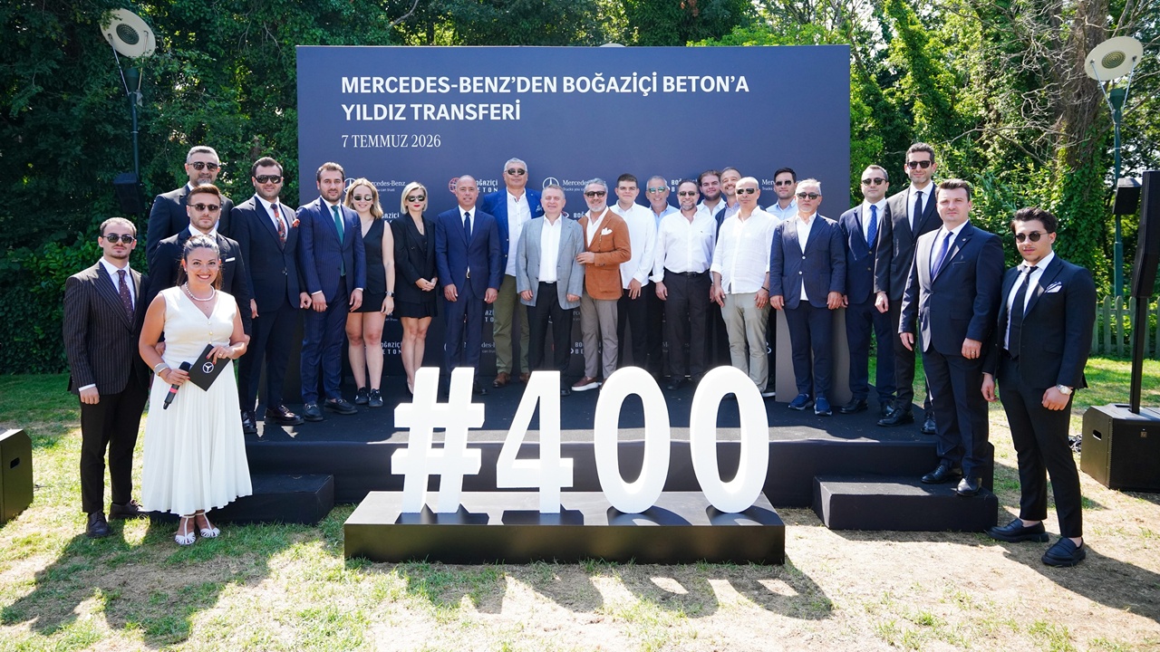 Mercedes-Benz Türk ile Boğaziçi Beton İş Birliği, 400 Araçlık Yeni Yatırımla Güçlendi
