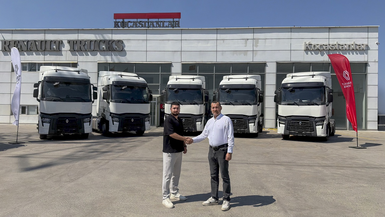 Aybir Lojistik filosunun üçte ikisini Renault Trucks çekiciler oluşturuyor