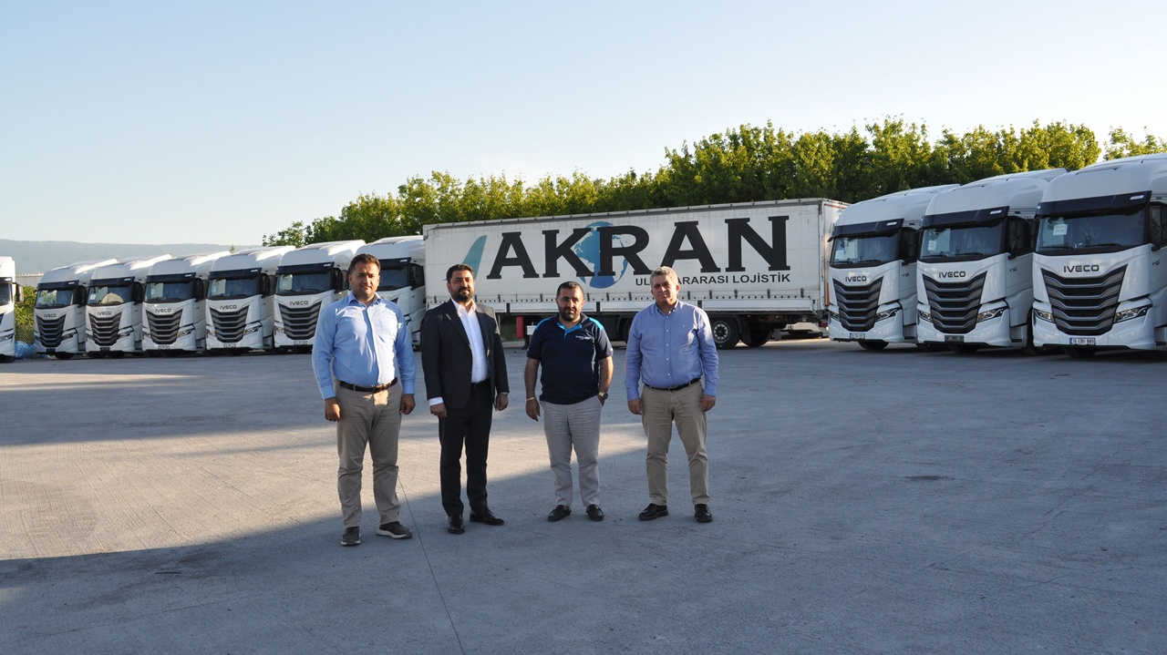 Haser Motorlu Taşıtlar’dan Akran Lojistik’e 60 Adet IVECO S-WAY Çekici