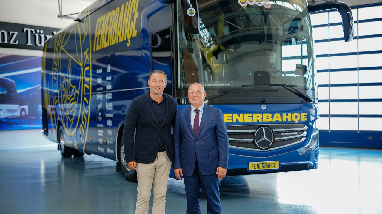 Mercedes-Benz Travego, Yenilenen Tasarımıyla Fenerbahçe Spor Kulübü’nün Yeni Sezon Yolculuğuna Eşlik Edecek