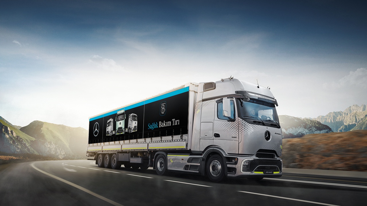 Mercedes-Benz Türk’ün Sağlık Bakım Tırı Projesine Stevie Awards’tan 2 Gold Ödül