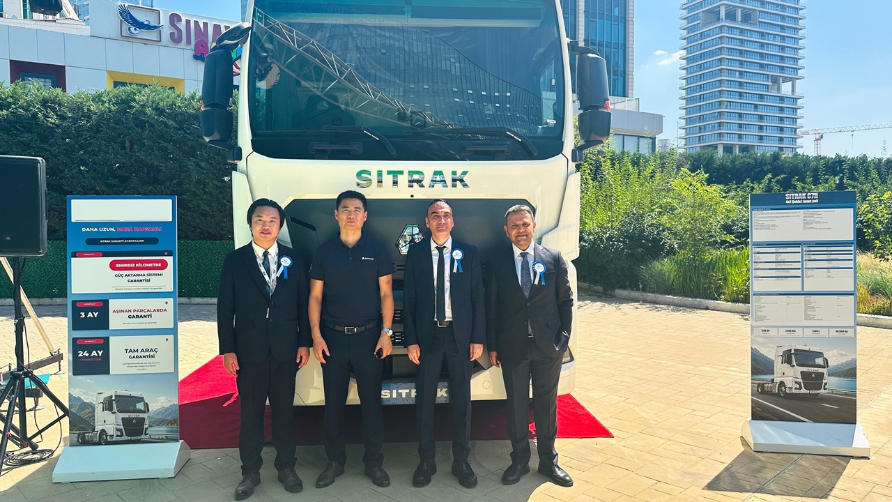 SINOTRUK’un Üst Segment Markası SITRAK Türkiye Pazarına Giriş Yaptı