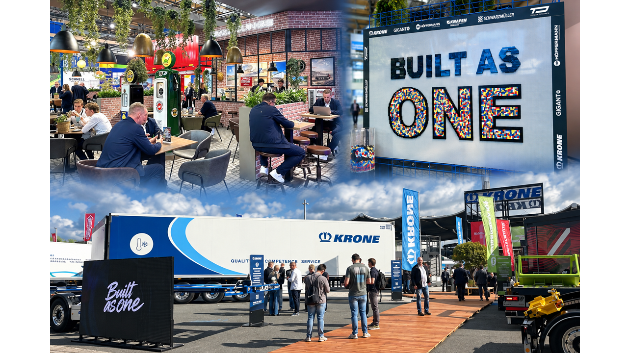 KRONE, IAA Transportation 2026’da “Built as One” Yaklaşımıyla Ortak Gücünü Ortaya Koydu