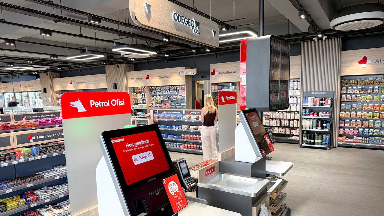 Petrol Ofisi’nden Türkiye akaryakıt sektöründe bir ilk: Marketlerde self servis “ÖDEGEÇ KASA” dönemi başladı  